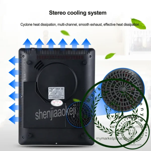 Induction Cooker Home Intelligent Electric Furnace hot pot stove No Radiation Multi-cooker Kitchen Cooking Tool 220V/50HZ 2200w - Image 5
