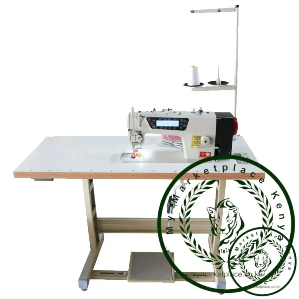 Computer Direct Drive Flat Sewing Machine Automatic High Speed Industrial Sewing Machine Lock Stitch with table - Image 2