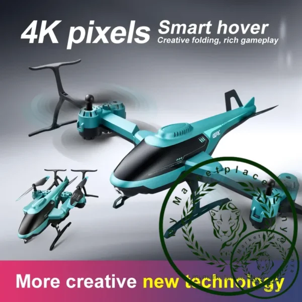 RC Drone 4k Professional HD Camera WiFi Fpv Drone Camera RC Helicopters Quadcopter V10 outdoor Toy child birthday gift Christmas - Image 5
