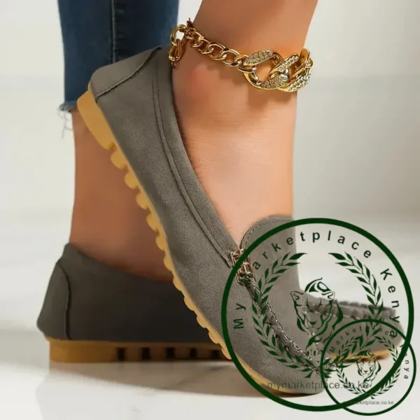 Women Casual Shoes 2024 New Spring and Autumn Flat Loafers Shoes Women Fashion Non-slip Soft Denim Flat Shoes Zapatos De Mujer - Image 6