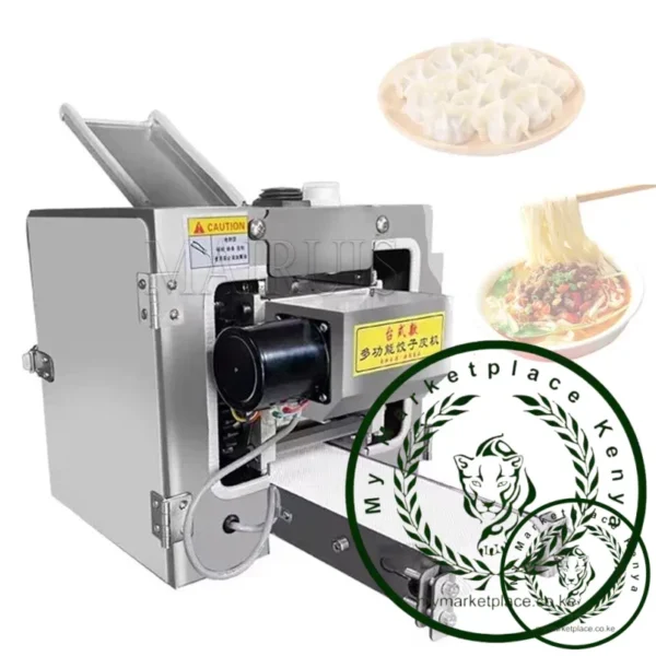 Automatic Imitation Handwork Dumpling Wrapper Machine Commercial Stainless Steel Noodle Press Dough Rolling Pasta Maker