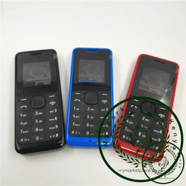 For Nokia 105 1050 RM1120 Rm908 Full Complete Mobile Phone Housing Cover Case+English Keypad