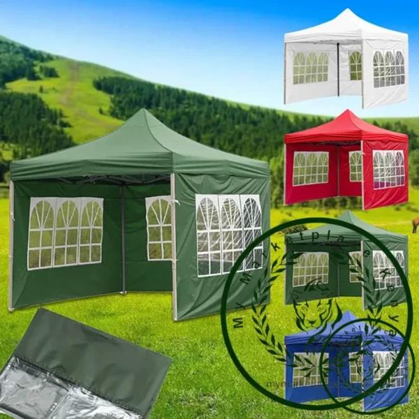 3x 2m Waterproof Outdoor Folding Tent Cloth Party Rainproof Oxford Cloth Tents Garden Shade Top Tent Surface Replace