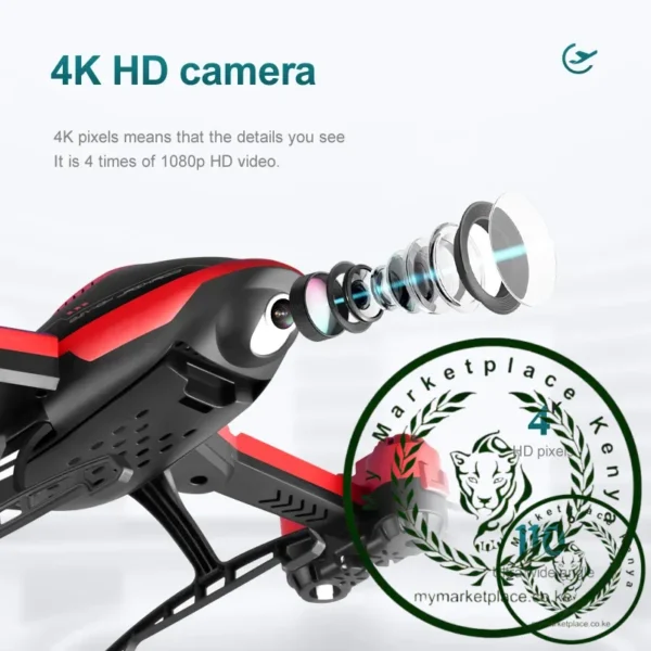 RC Drone 4k Professional HD Camera WiFi Fpv Drone Camera RC Helicopters Quadcopter V10 outdoor Toy child birthday gift Christmas - Image 4