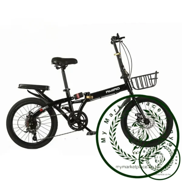 20 Inch Adult Folding Bicycle Small Home Mobility Bicycle Children Variable Speed Bicycle - Image 6