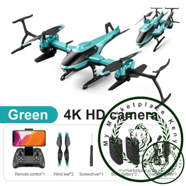 RC Drone 4k Professional HD Camera WiFi Fpv Drone Camera RC Helicopters Quadcopter V10 outdoor Toy child birthday gift Christmas - Image 6