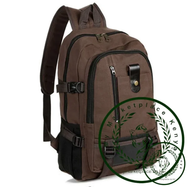 New Casual Camping Male Backpack Laptop Backpack Hiking Bag Large Capacity Men Travel Backpack Canvas Fashion Youth Sport Bags