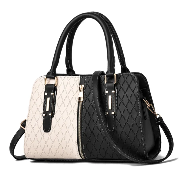 Women bag Leather Tree Branches Metal Decor Handbags Lady Shoulder Crossbody Messenger Bag Female Purse Tote handbag - Image 3