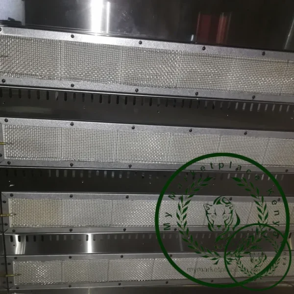 best price vertical double door gas 2 to 8 rods commercial roasted chicken rotisseries machine chicken rotisserie oven - Image 5