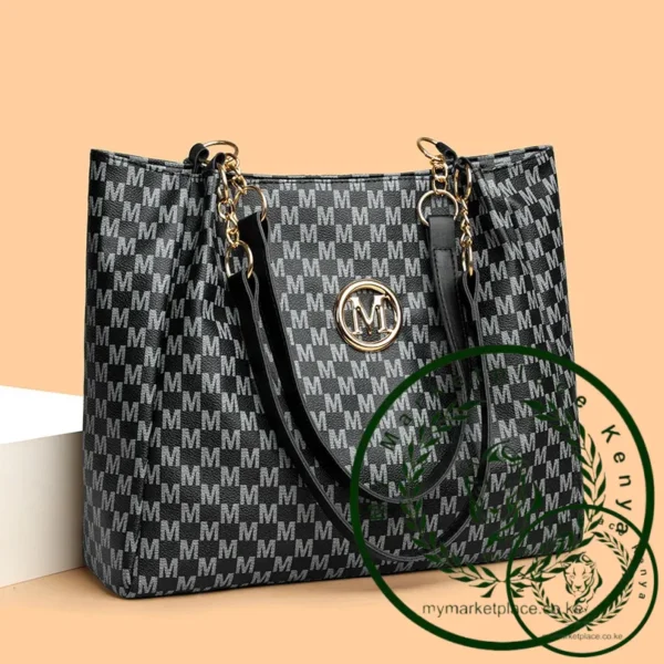 Woman shoulder bag Large capacity Handbag for Women 2025 Crossbody bag pattern PU Portable bucket bag ladies messenger bags - Image 2