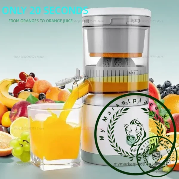 Wireless Automatic Orange Lemon Juice Portable Electric Juicer Separator Fruit Juicer Cup Household Juicer Mini Home Juicer - Image 2
