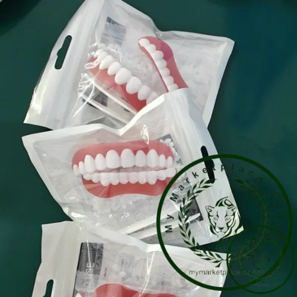 The Fourth Generation of Denture Stickers, Silicone Simulation Teeth Braces, Whitening Teeth Stickers, Smiling Dentures