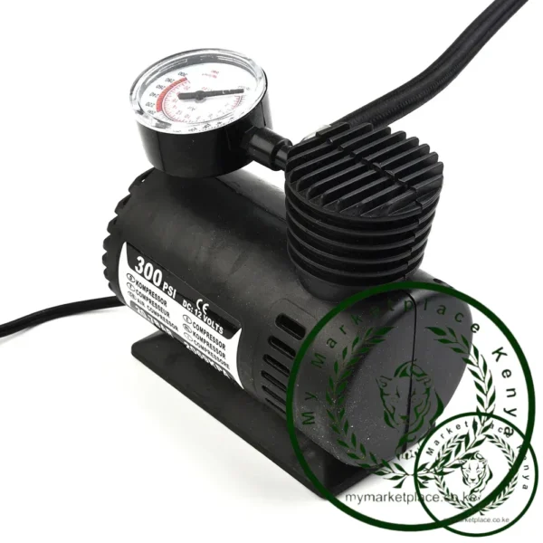 12V Air Pump Electric Inflator 300 PSI Compressor Portable 12V Mini Electric Kit Mini Car Tire Inflator Repair Tool - Image 5