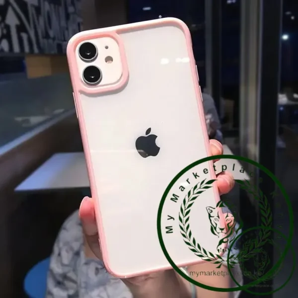 Cute Colour Clear Silicone Case For iPhone 15 14 13 12 11 Pro Max Mini XR X Xs 7 8 6 6s Plus Simple Shockproof Back Cover Case - Image 6