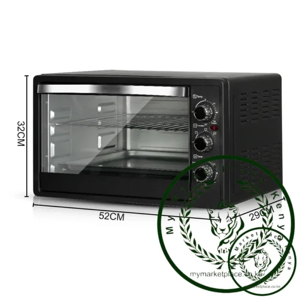 48L Competitive Price Good Quality Pizza Making Electric Toast Oven with Hot Plate - Image 5