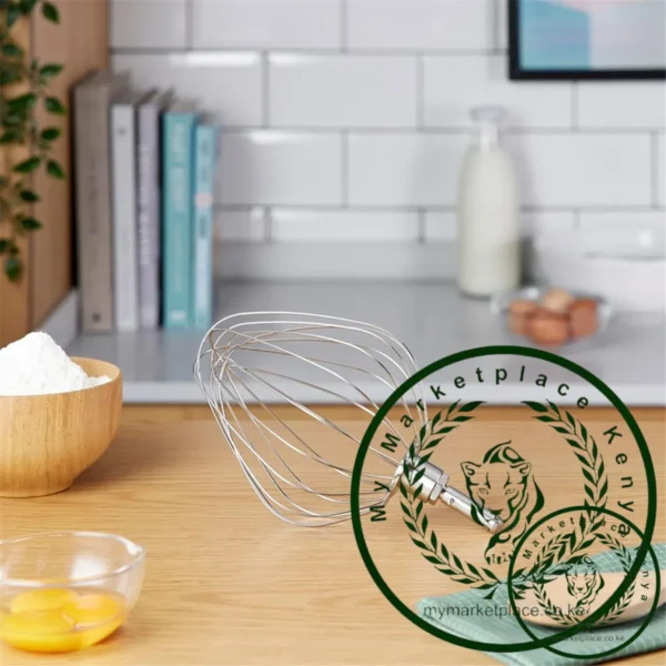 A97TStainless Steel Whisk, Accessory for Kenwood Food Processors, Balloon Whisk Suitable for All Chef XL Food Processors - Image 2