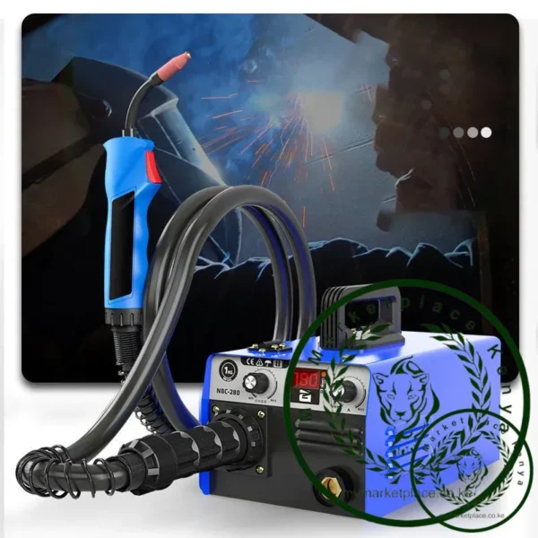 gas welding Carbon dioxide gas shielded welding machine integrated machine small two welding machine home gas-free - Image 2