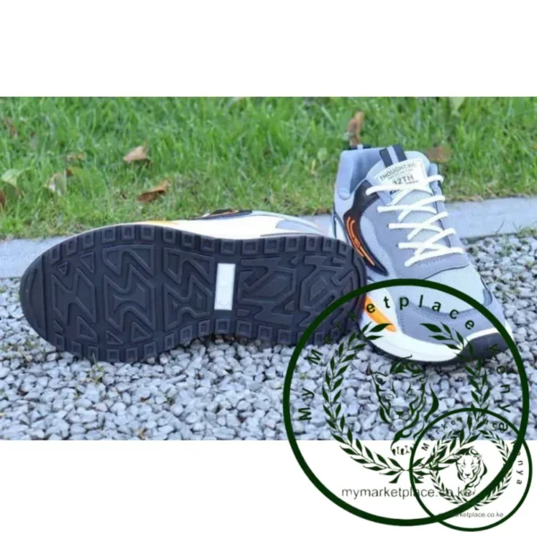 Autumn new men's sports shoes breathable mesh shoes large men's shoes mesh surface comfortable men's shoes - Image 5