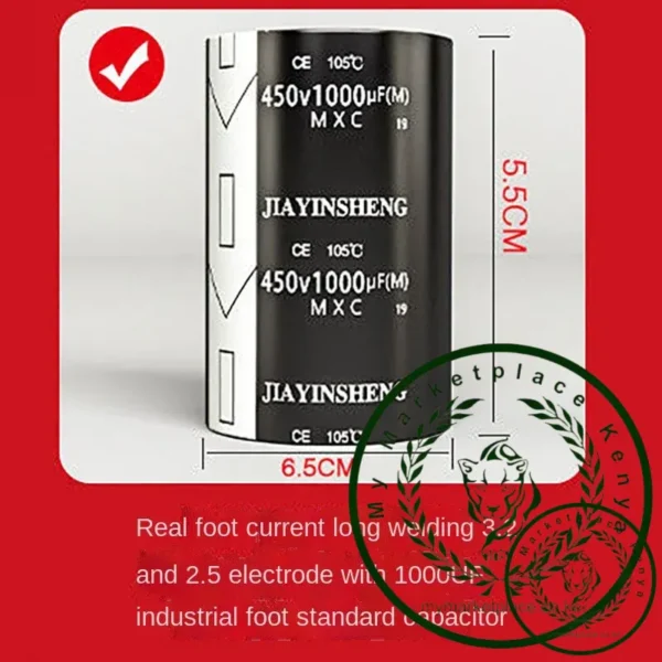 ZX7-250 1000UF industrial capacitor welding all copper 220V household small large capacitor portable portable welding machine - Image 2