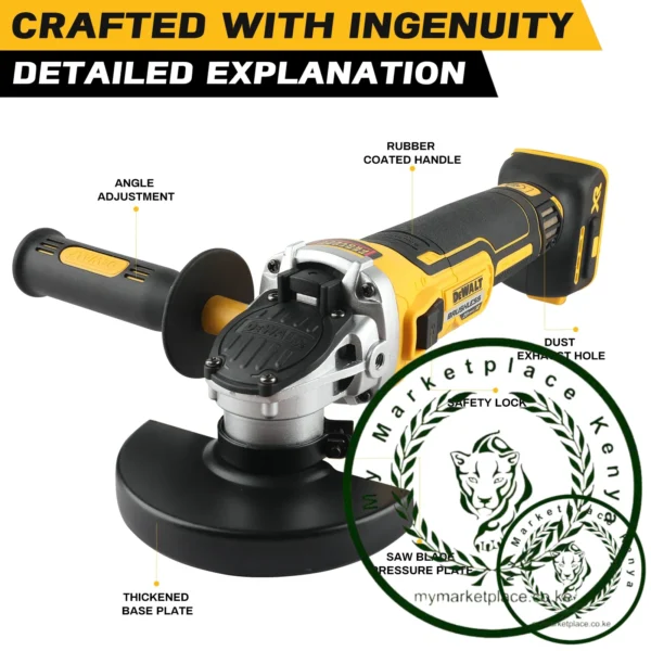DeWalt Dcf887 or Dcg405NT or DWbag electric wrench angle grinder polishing machine hand drill impact drill - Image 3