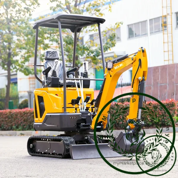Free Shipping New Farm Mini Excavator 1Ton,1.6 Ton,2Ton,Multifunctional Micro Excavator Mini Digger New Bagger Custom - Image 6