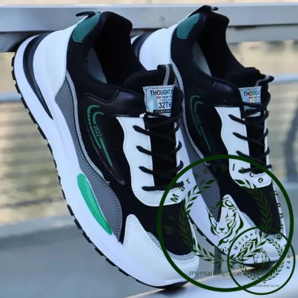 Autumn new men's sports shoes breathable mesh shoes large men's shoes mesh surface comfortable men's shoes - Image 2