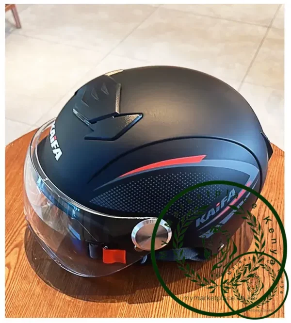 Motorcycle Helmets for Man Woman Lightweight Half Helmet HD Sunscreen Lens Ventilation Summer Certified Safety Cap - Image 3