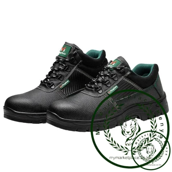Labor protection shoes anti-smashing anti-piercing wear-resistant rubber protective shoes labor protection safety shoes M1147 - Image 6