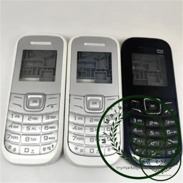 New For Samsung Galaxy E1200 GT-E1200 E1205 Full Mobile Phone Housing Cover Case +English Keypad Repair parts