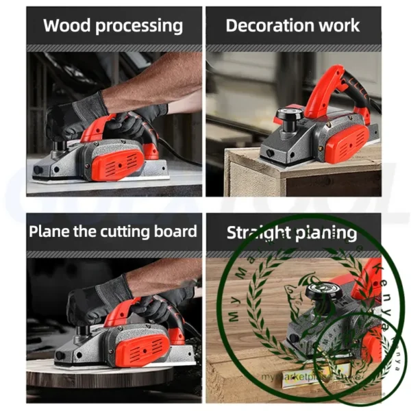 220V Multifunctional Woodworking Planer DIY Electric Planer Inverted Table Planer Decoration Router Trimmer Wood Planing Machine - Image 4