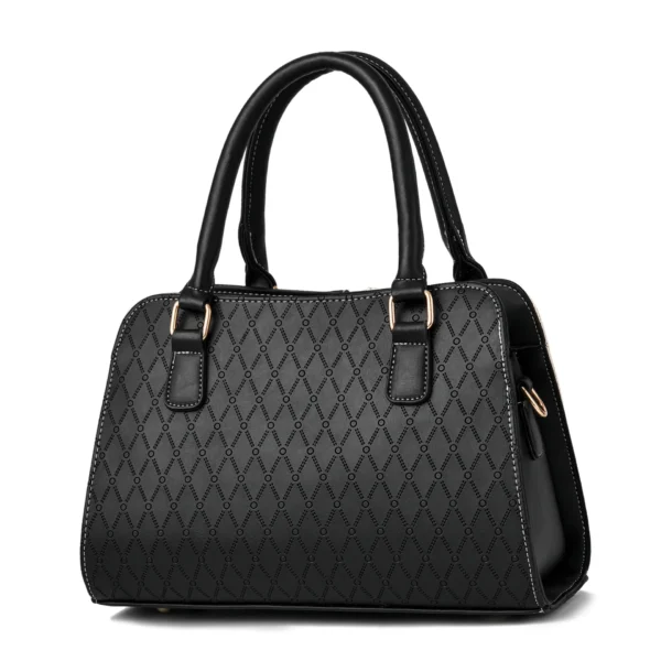 Women bag Leather Tree Branches Metal Decor Handbags Lady Shoulder Crossbody Messenger Bag Female Purse Tote handbag - Image 4