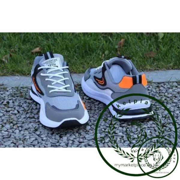 Autumn new men's sports shoes breathable mesh shoes large men's shoes mesh surface comfortable men's shoes - Image 6
