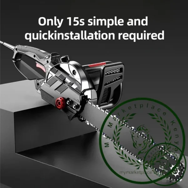 16 Inch Electric Chain Saws Outdoor Woodworking Cutting Wood Plug-in Electric Saws For Household Use Small Handheld Logging Saws - Image 6