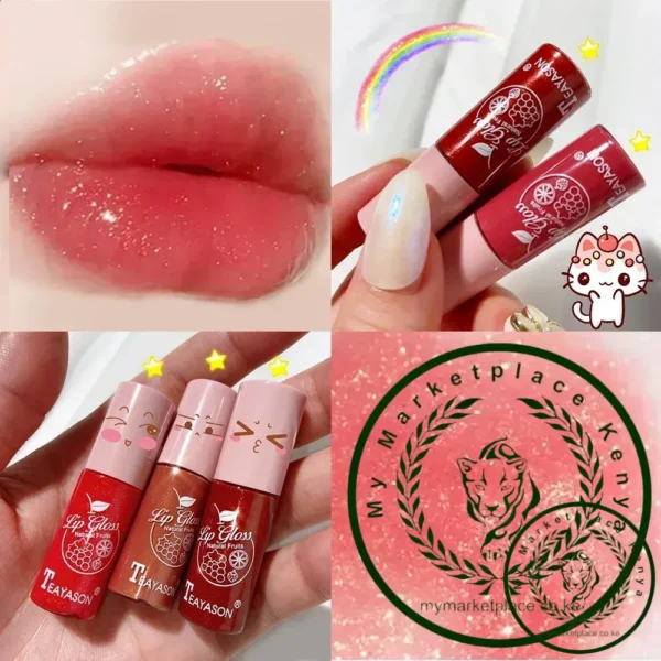 Mini 10 Colors Liquid Lip Gloss Waterproof Non-stick Lasting Velvet Matte Lipstick Lip Gloss Cosmetic - Image 2