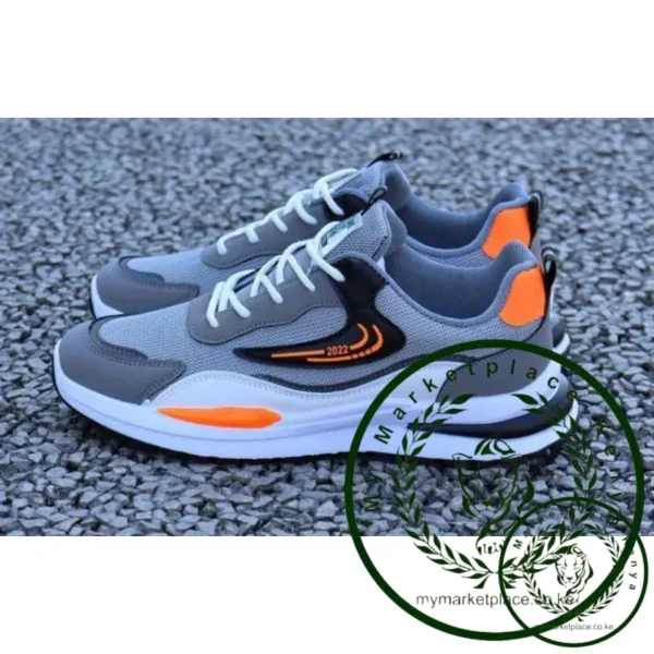 Autumn new men's sports shoes breathable mesh shoes large men's shoes mesh surface comfortable men's shoes - Image 4