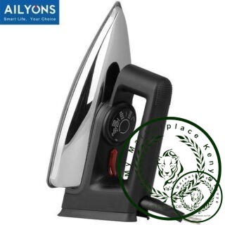 AILYONS HD-199A Electric Dry Iron Box Silver & Black (1YR WRTY)