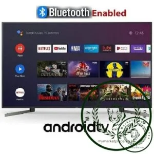Vitron HTC3200S,32"Inch Bluetooth Enabled Frameless Smart Android TV Netflix Youtube Inbuilt Decoder App Store (1 YEAR WARRANTY)