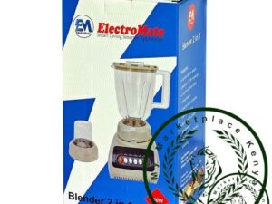 Em Blender 2 In 1 Grinding Machine With Durable Motor 1.5L, White BD01 (1YR WRTY)