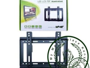 14"-42" TV Flat Panel Wall Bracket Holder Black