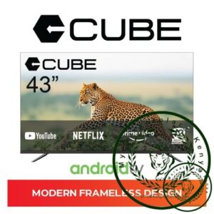 Cube CBT43S 43 Inch Smart TV - Black (2YRs WRTY)