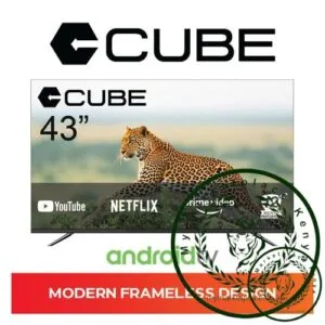 Cube CBT43S 43 Inch Smart TV - Black (2YRs WRTY)