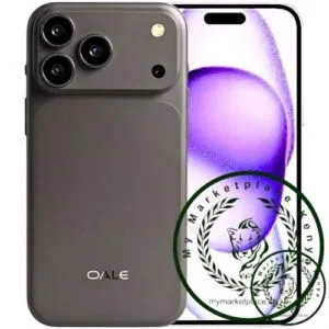 Oale 17 Pro Max 4G - 6.85", 128GB + 8GB RAM, 20MP, 5750mAh (DUAL SIM), Black +Earphones, Glass Protector, Cover)