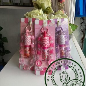 Phone Charm + Lip Oil