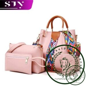 4 In 1 Ladies Handbags Women Shoulder Bags Set