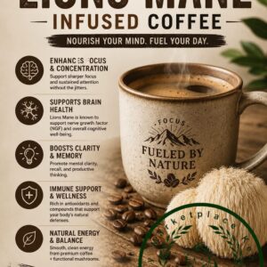 Coffee infused with mushrooms 250g