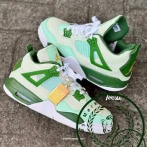 Jordan 4 Green-White