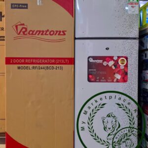 Ramtons Double Door Fridge 213L RF/244