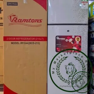 Ramtons Double Door Fridge 213L RF/244