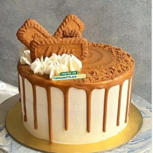 Lotus Biscoff Cake