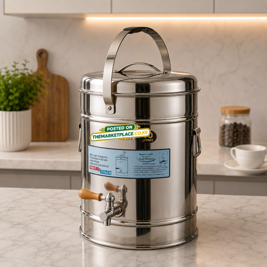 10L Heavy Duty Stainless Steel Insulated Tea Urn